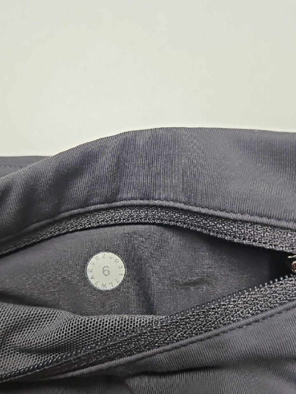 FLASH SALE*lululemon athletica Heathered Deep Purple High-Waist Athletic Shorts - Picture 6 of 7